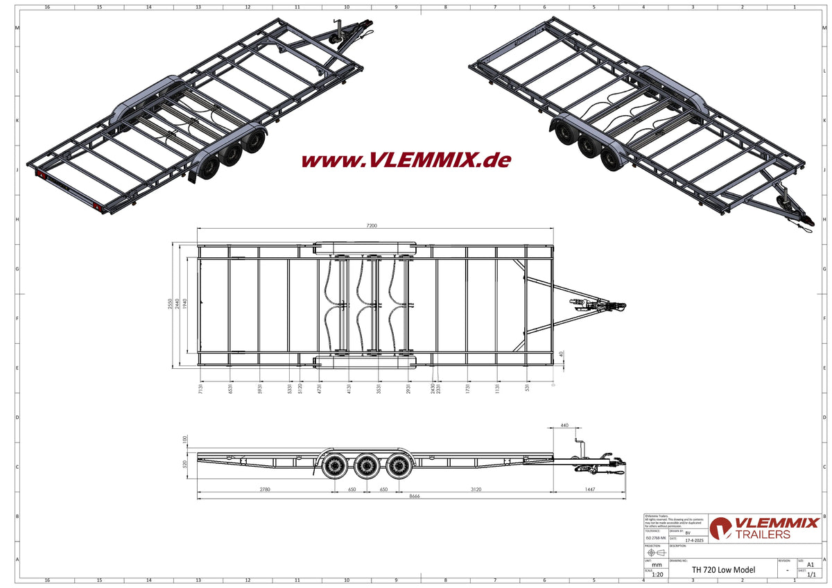 Vlemmix | TH 720 CLASSIC 5400 EU-Trailer