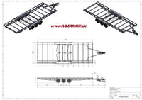 Vlemmix | TH 660 FLATBED 5400 EU-Trailer