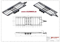 Vlemmix | TH 720 FLATBED 5400 EU-Trailer