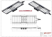 Vlemmix | TH 780 FLATBED 5400 EU-Trailer