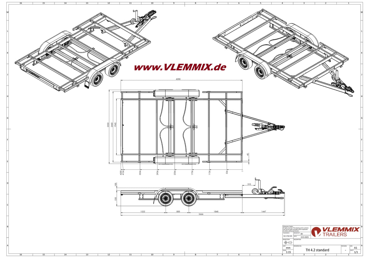 Vlemmix | TH 420 CLASSIC 3500 EU-Trailer