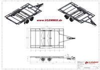 Vlemmix | TH 420 FLATBED 3500 EU-Trailer