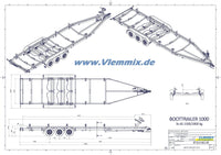 Vlemmix | SMT 5400/10 SB Segelboot EU-Trailer