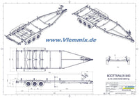 Vlemmix | SMT 5400/8 SB Segelboot EU-Trailer
